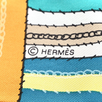 Hermes Silk Esprit Ainou Twilly 4 of 4