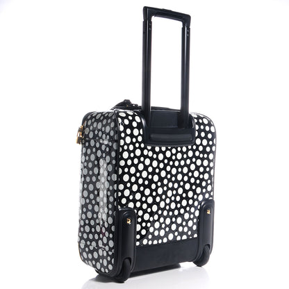 Louis Vuitton Vernis Kusama Infinity Dots Pegase Suitcase 45 Black 3 of 9