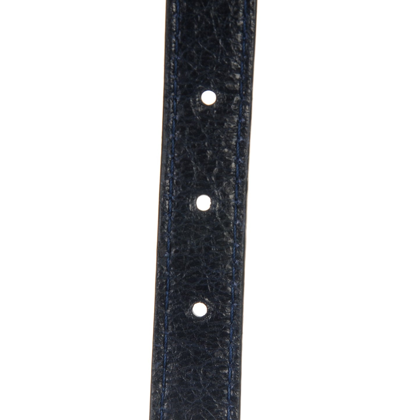 Agneau Arena Classic Hardware Triple Tour Bracelet S Bleu Obscur