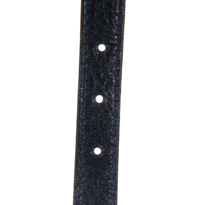 Balenciaga Agneau Arena Classic Hardware Triple Tour Bracelet S Bleu Obscur 2 of 6