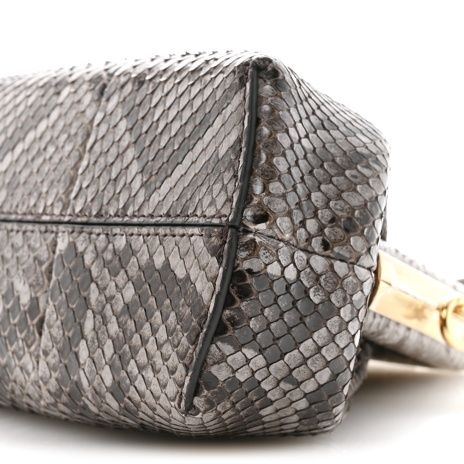 Fendi Snakeskin Small Fendi First Asfalto 1812953 – FASHIONPHILE
