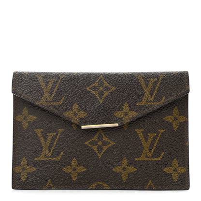 Louis Vuitton Monogram Etui Cartes Visite Business Card Holder 1 of 8