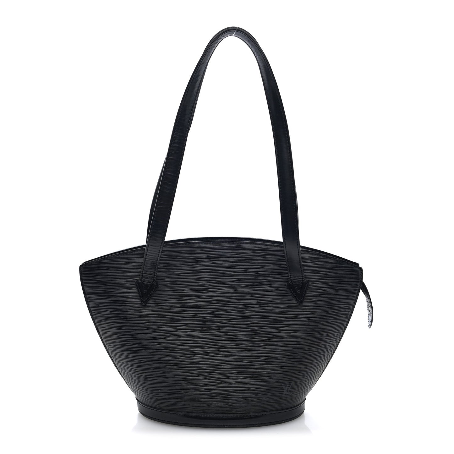 Epi Saint Jacques PM Long Straps Black