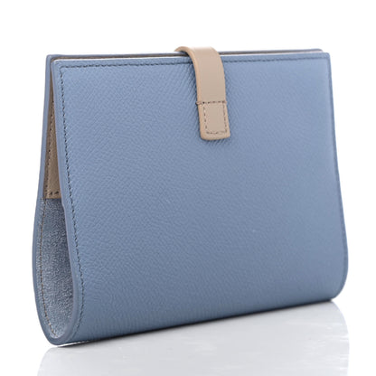 Celine Grained Calfskin Strap Passport Cover Porcelain 4 of 8