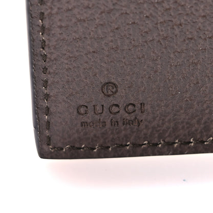 Gucci GG Supreme Monogram Web Ophidia French Flap Wallet Beige New Acero 6 of 6