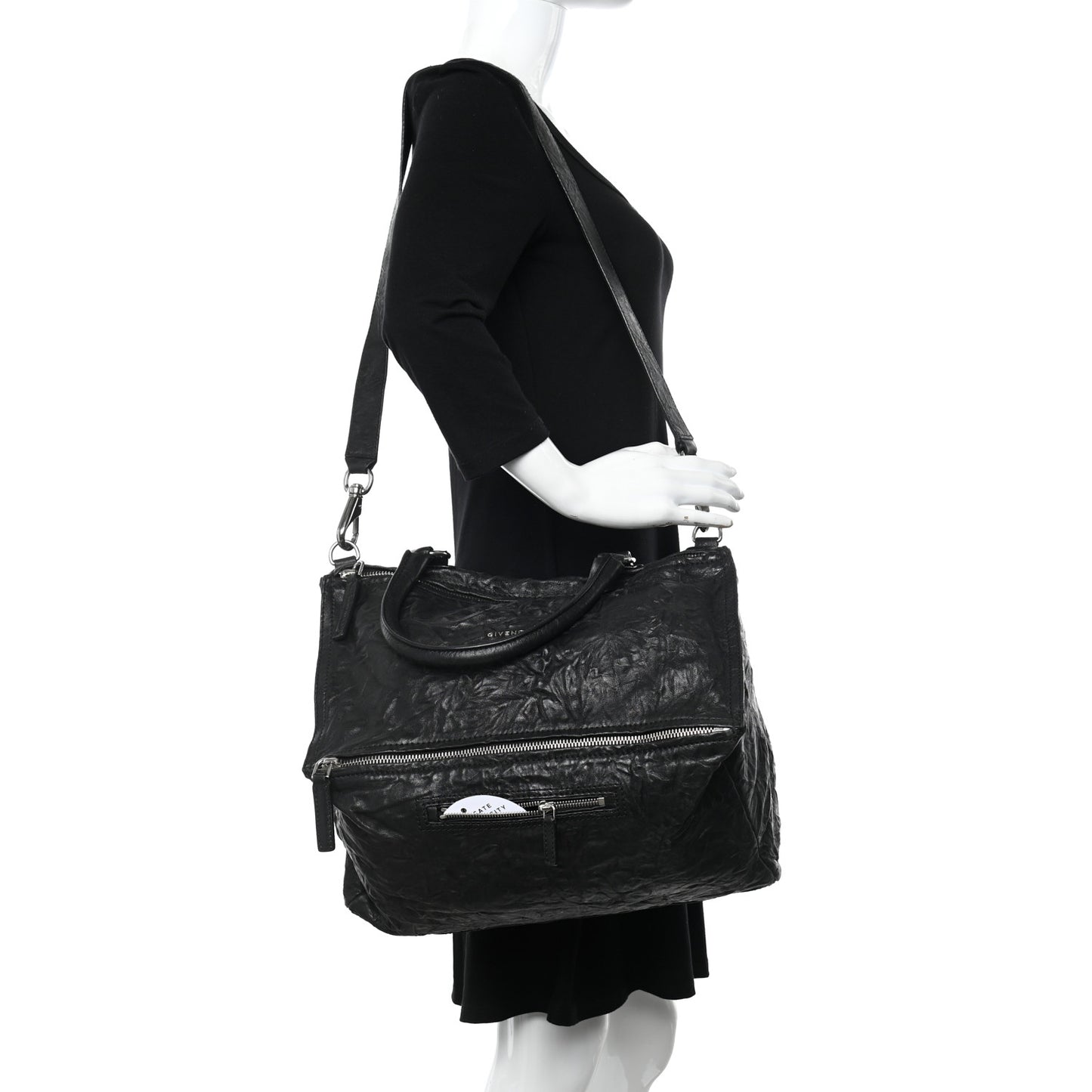 Tumbled Sheepskin Large Pandora Black