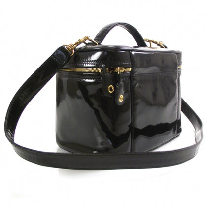 Chanel Patent Vanity Cosmetic Case Black 4 of 11