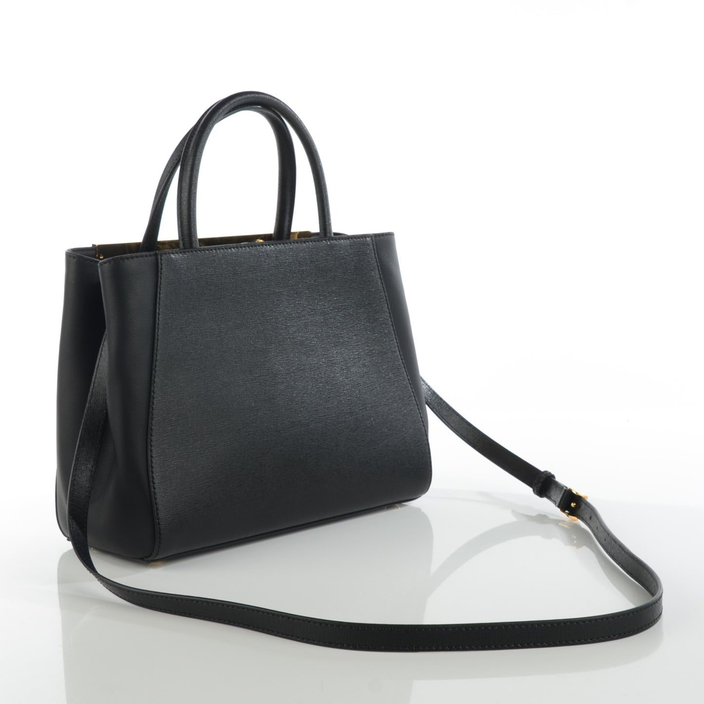 Vitello Elite Petite 2Jours Tote Black