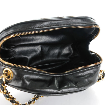 Chanel Lambskin Diamond Stitch Cosmetic Case Black 5 of 8