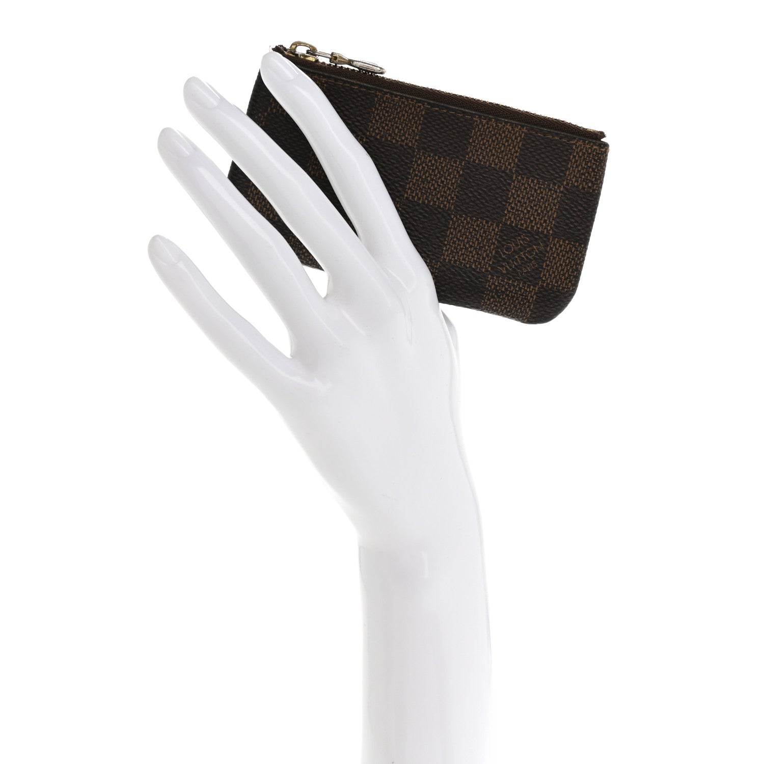 Louis Vuitton Damier Ebene Key Pouch 2 of 12