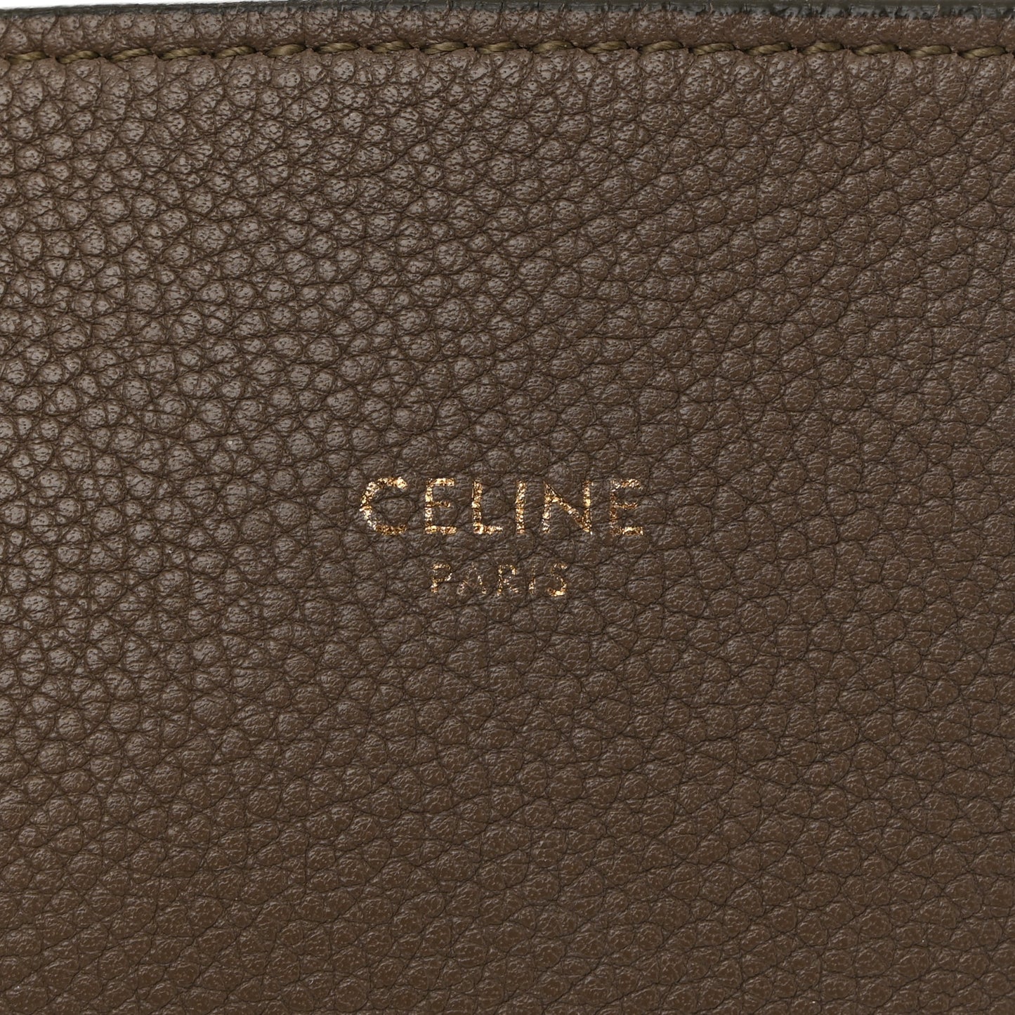 Soft Grained Calfskin Small Belt Cabas Phantom Taupe