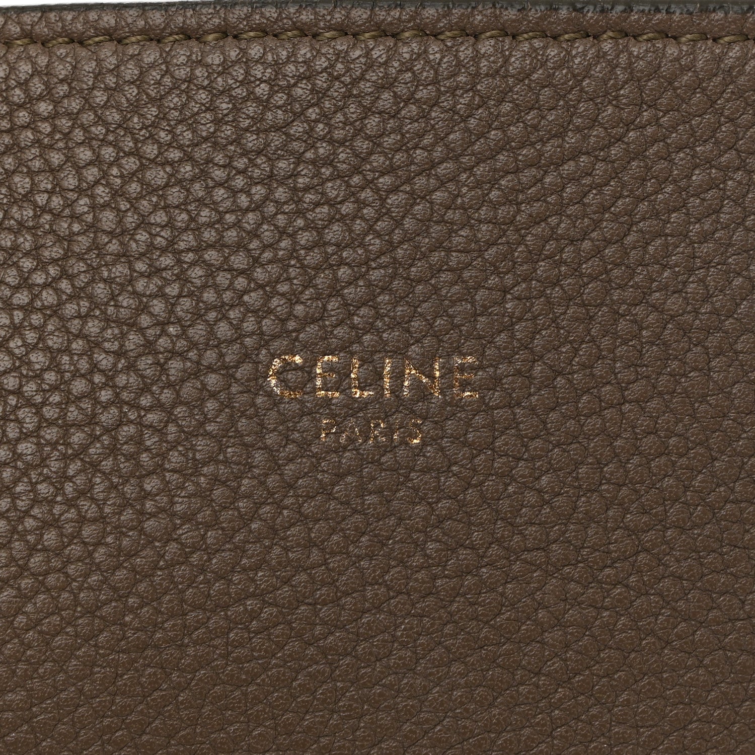 Celine Soft Grained Calfskin Small Belt Cabas Phantom Taupe 6 of 10