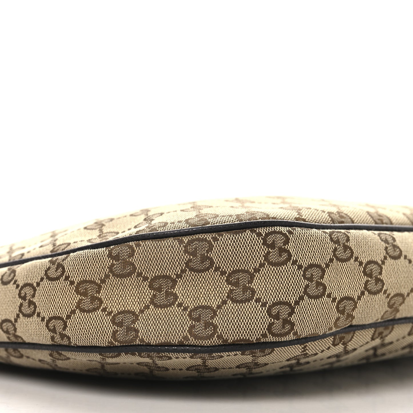 Monogram Medium Half Moon Hobo Dark Brown
