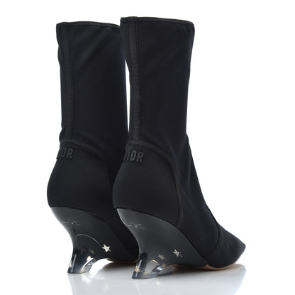 Christian Dior Micro Resille Lucite Etoile Boots 39 Black 4 of 14