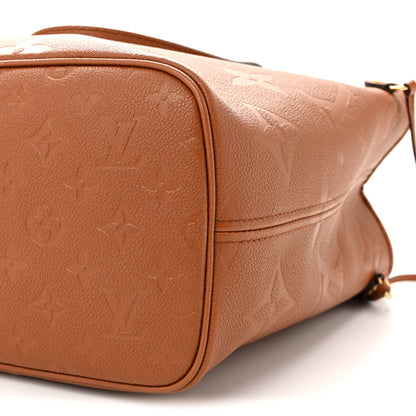 Louis Vuitton Empreinte Monogram Giant Neverfull MM Cognac 10 of 10