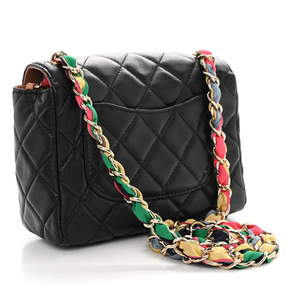 Chanel Lambskin Mixed Fibers Quilted Cocovado Flap Black 3 of 14
