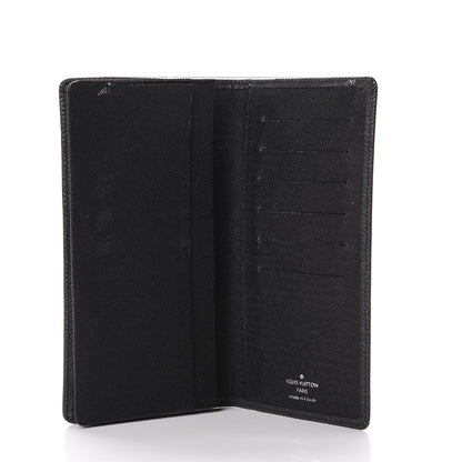 Louis Vuitton Taiga Porte-Cartes Credit Yen Checkbook Wallet Ardoise 5 of 11