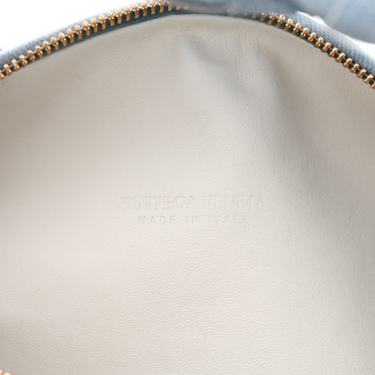 Bottega Veneta Nappa Denim Effect Intrecciato Teen Jodie Hobo Denim 6 of 12