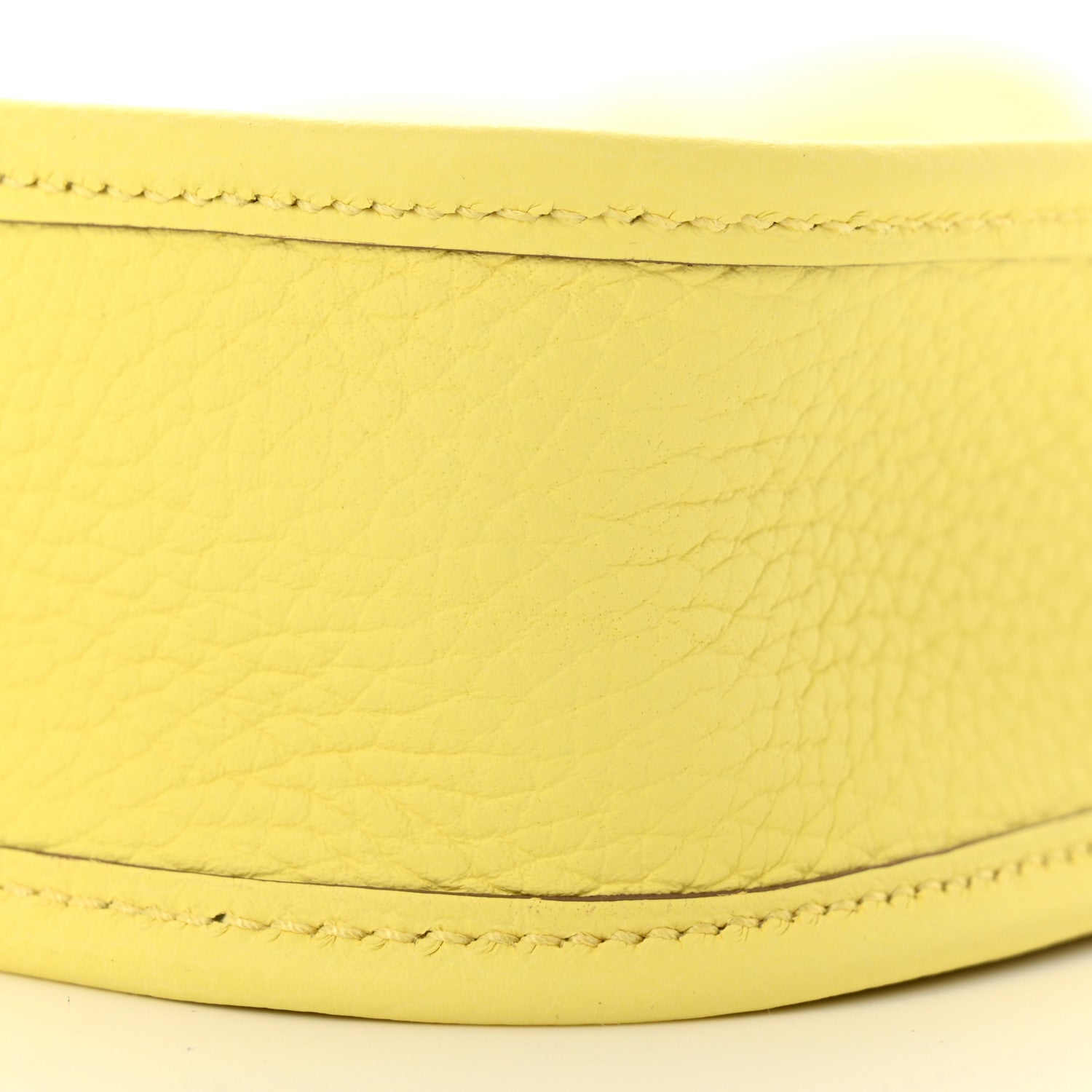 Hermes Taurillon Clemence Evelyne TPM Limoncello 10 of 11