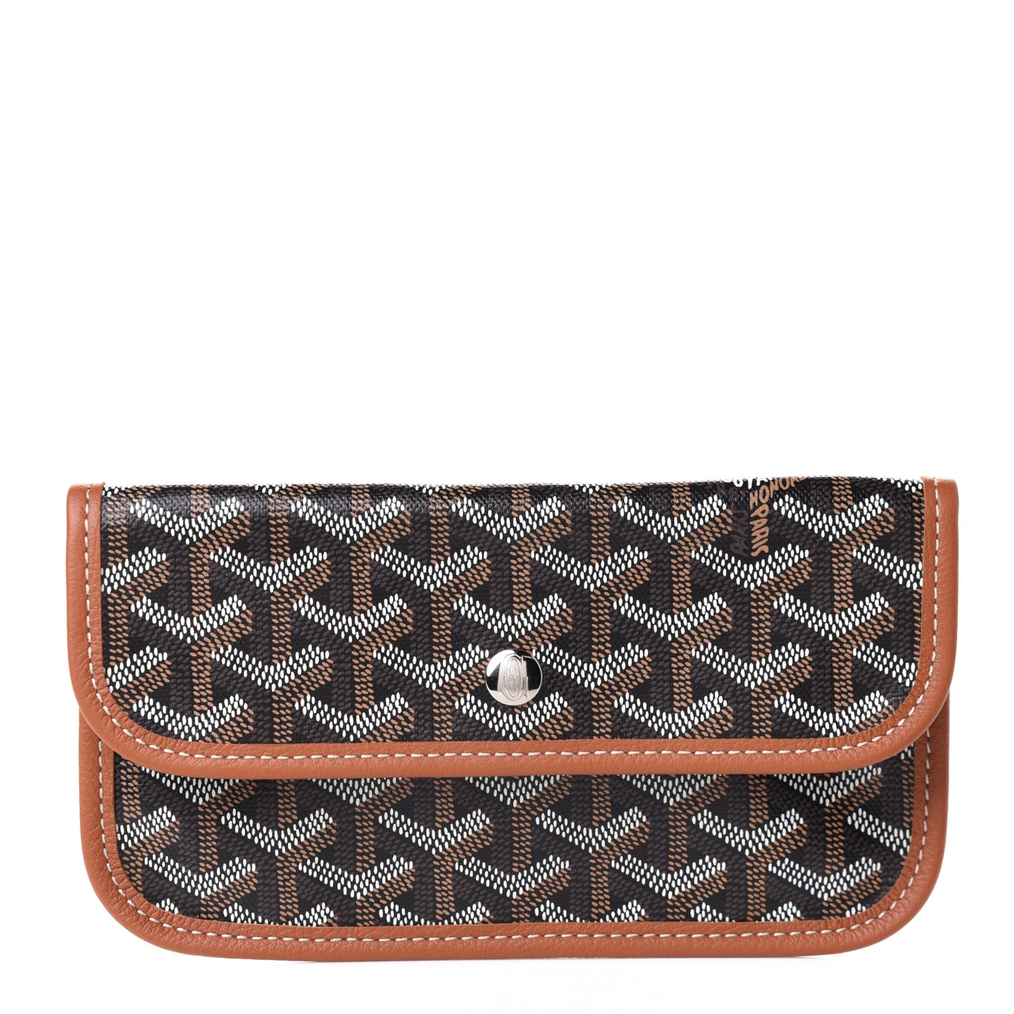 Goyardine Pouch Black Gold