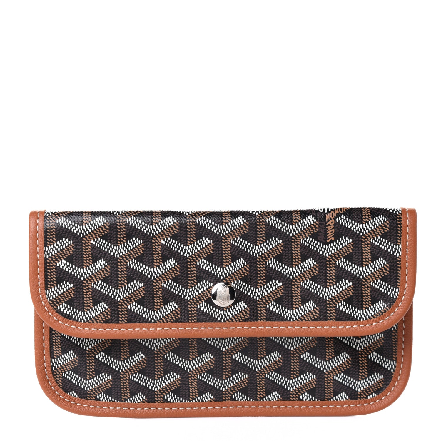Goyard Goyardine Pouch Black Gold 1 of 7