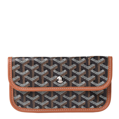 Goyard Goyardine Pouch Black Gold 1 of 7