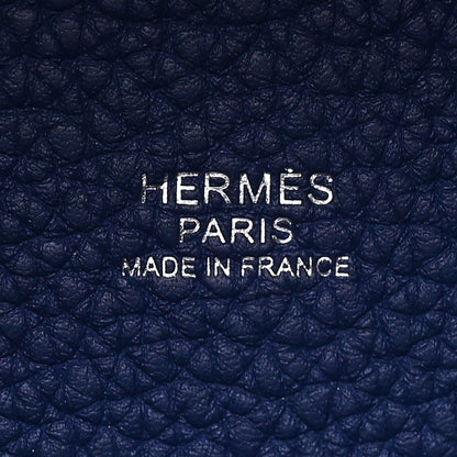 Hermes Taurillon Clemence Picotin Lock 18 PM Bleu Electrique 11 of 11
