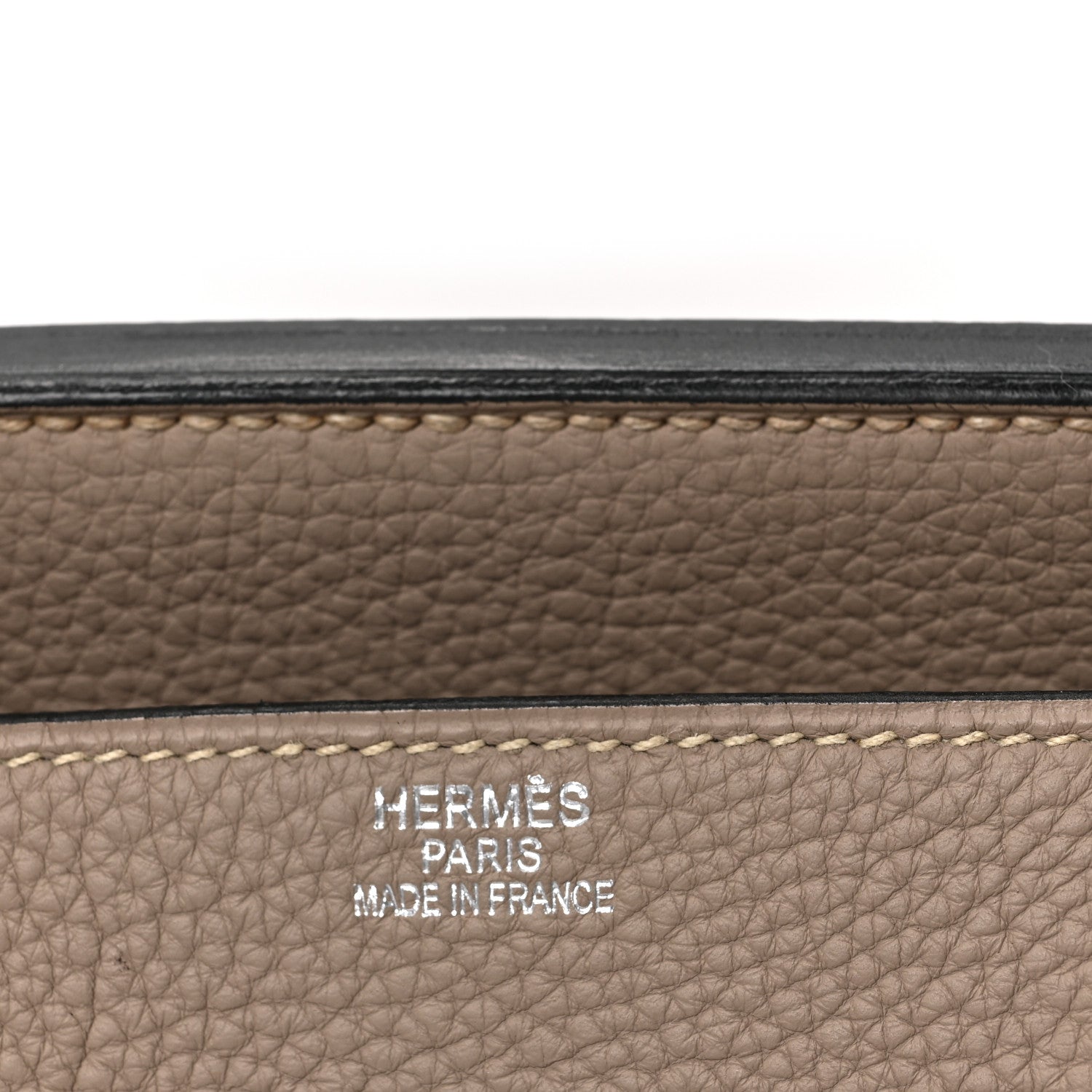 Hermes Taurillon Clemence JPG Shoulder Birkin II 42 Gris Tourterelle 6 of 9