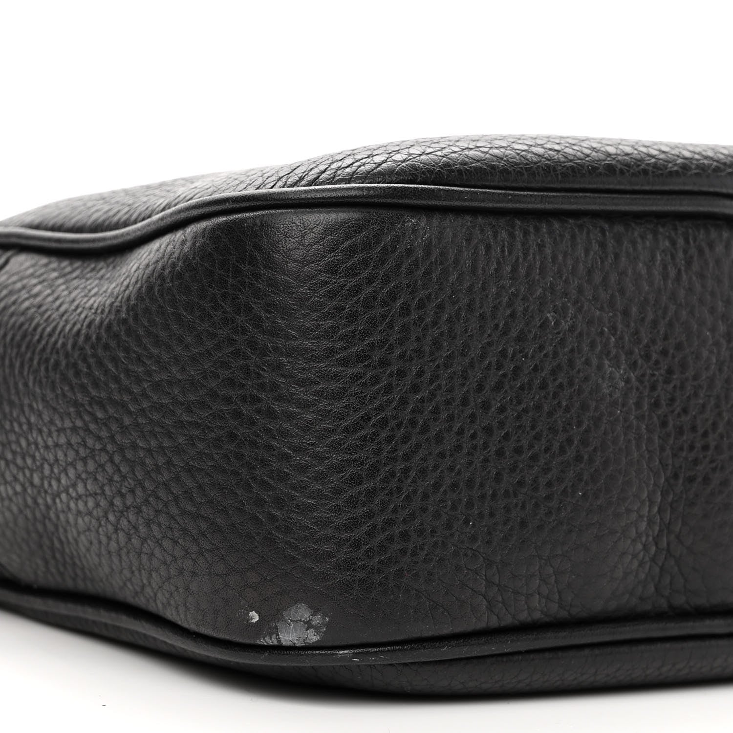 Gucci Pebbled Calfskin Small Soho Disco Bag Black 9 of 14