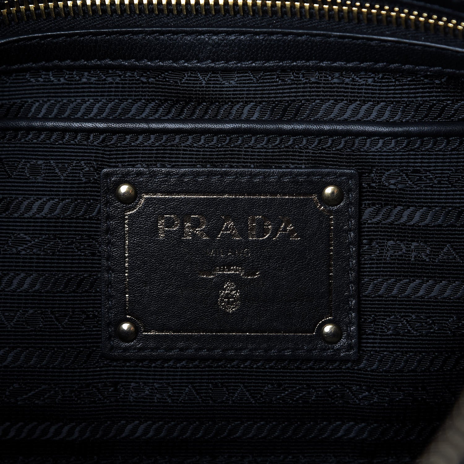 Prada Soft Calfskin Hobo Black 18 of 20