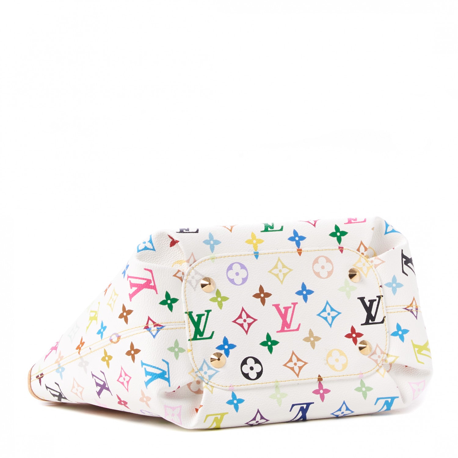 Louis Vuitton Monogram Multicolor Annie MM White 4 of 9