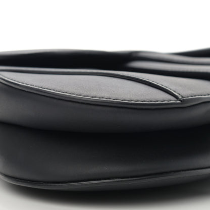 Christian Dior Ultra Matte Calfskin Mini Saddle Bag Black 8 of 9