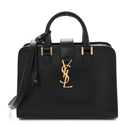Saint Laurent Calfskin Monogram Baby Cabas Black 1 of 11