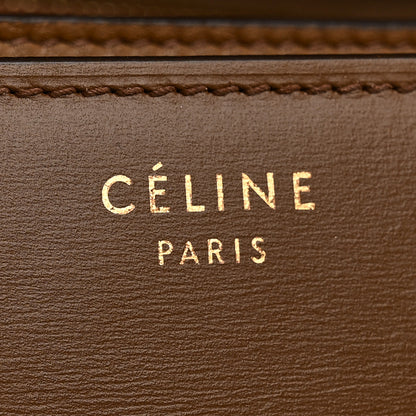 Celine Box Calfskin Medium Classic Box Flap Bag Camel 6 of 11