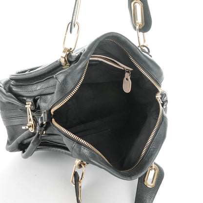 Chloe Calfskin Medium Paraty Black 5 of 7
