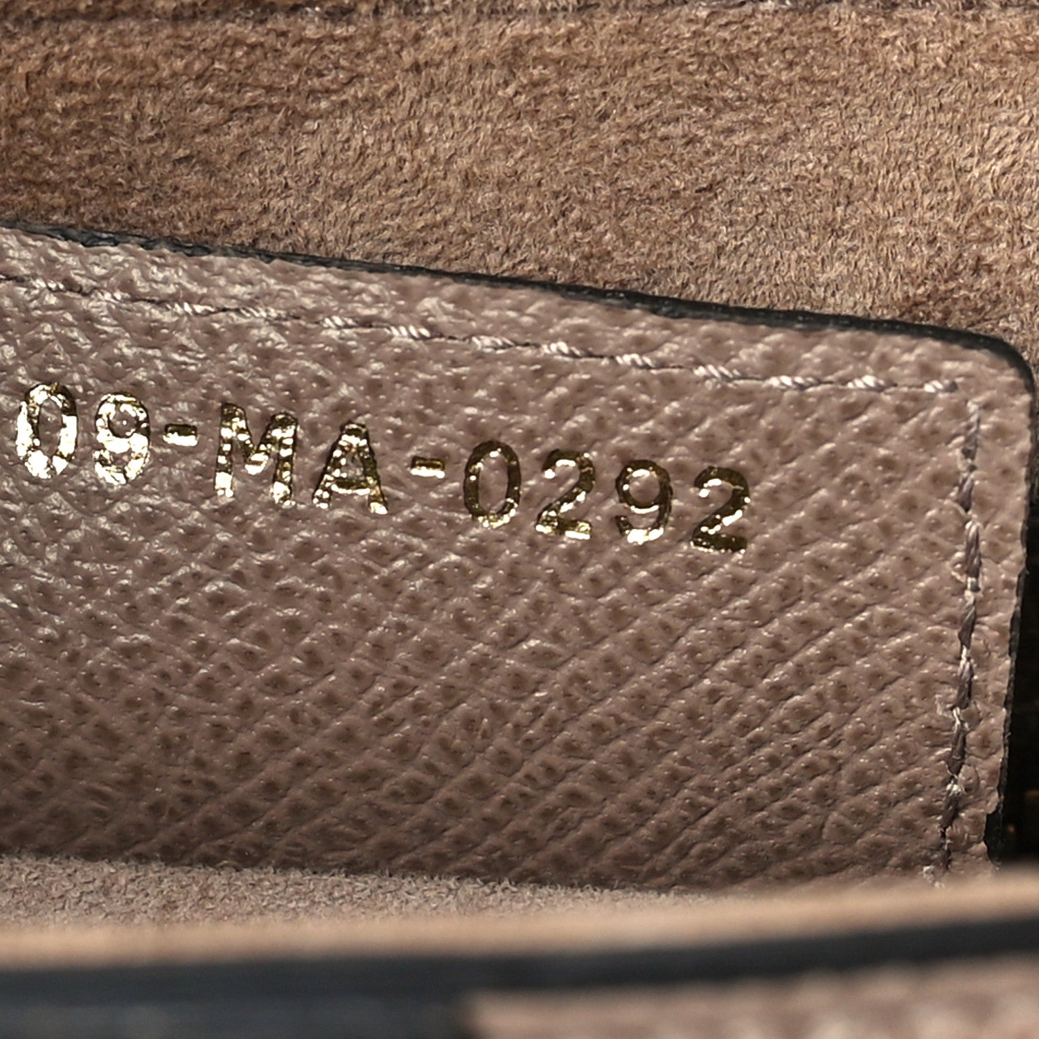 Christian Dior Grained Calfskin Saddle Bag With Strap Warm Taupe 7 of 11