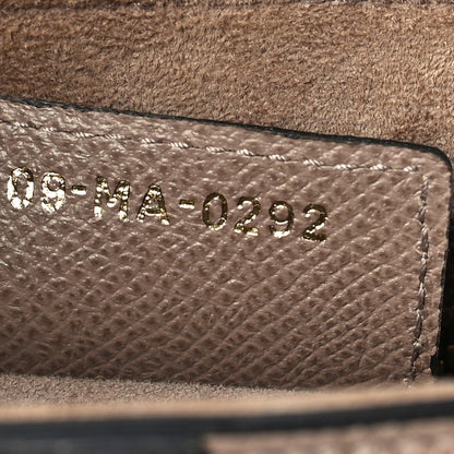Christian Dior Grained Calfskin Saddle Bag With Strap Warm Taupe 7 of 11