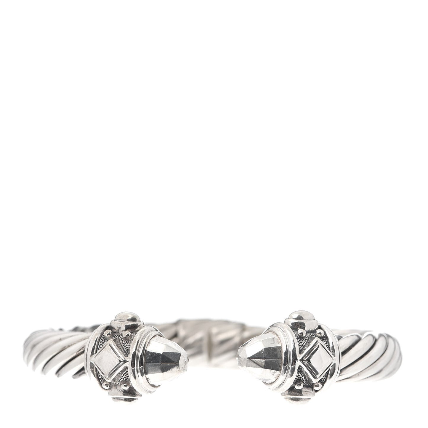 Sterling Silver 10mm Renaissance Cable Bracelet