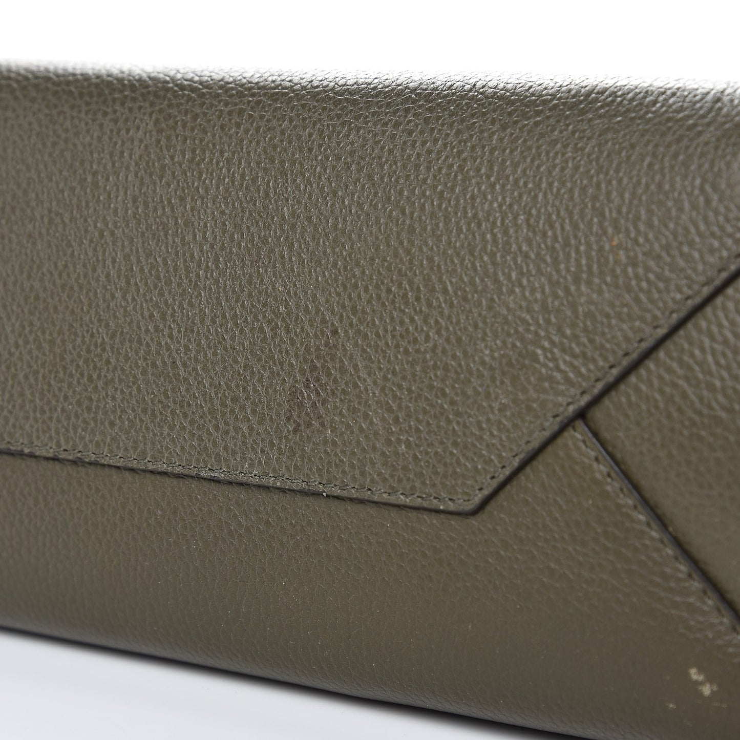 Veau Papier A6 Zip Around Tote Green