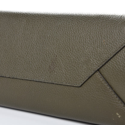 Balenciaga Veau Papier A6 Zip Around Tote Green 13 of 16