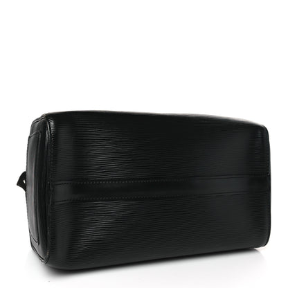 Louis Vuitton Epi Speedy 25 Black 4 of 8