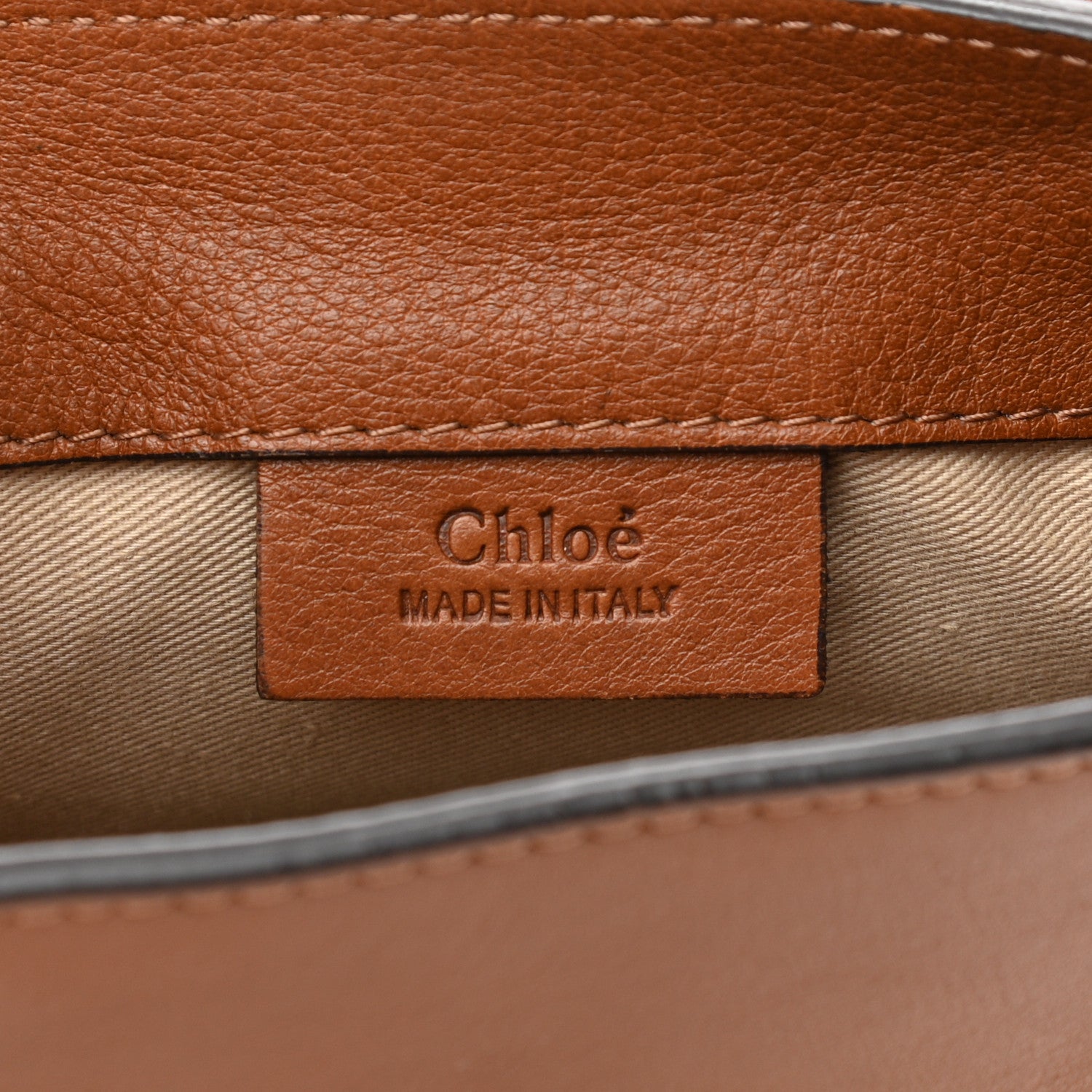 Chloe Suede Calfskin Mini Faye Backpack Tan 6 of 15