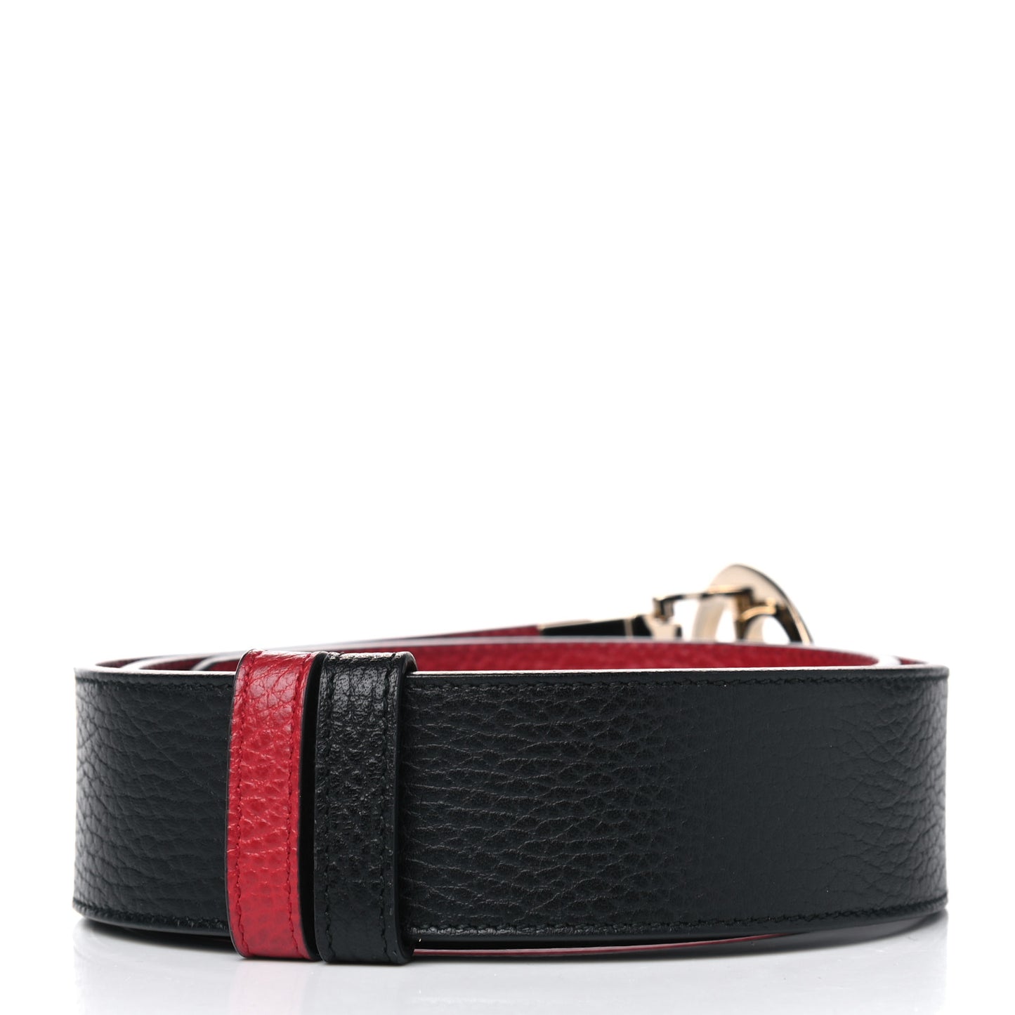Calfskin 1973 Reversible Belt 85 34 Black Red
