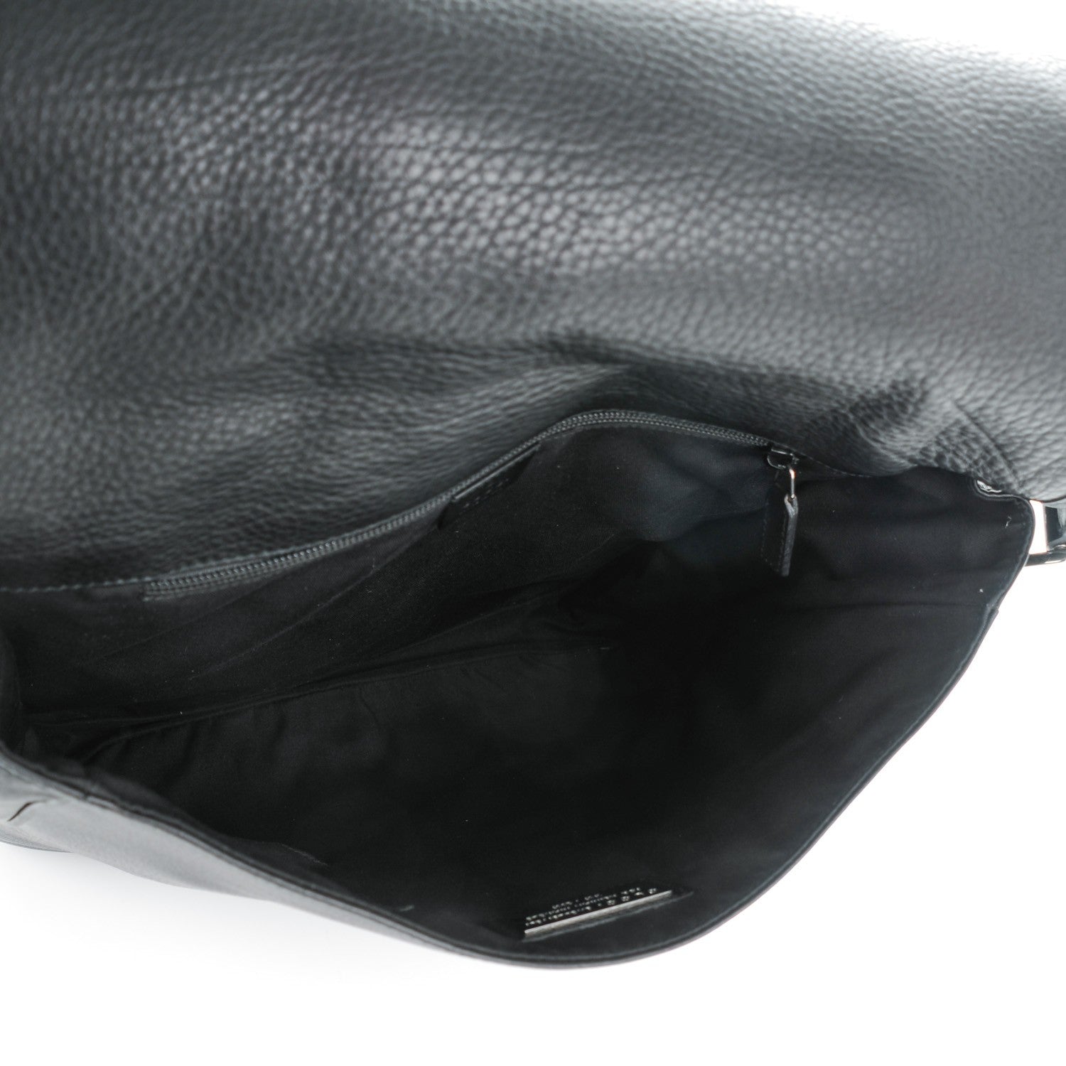 Gucci Calfskin Web Large Flap Messenger Bag Black 5 of 8