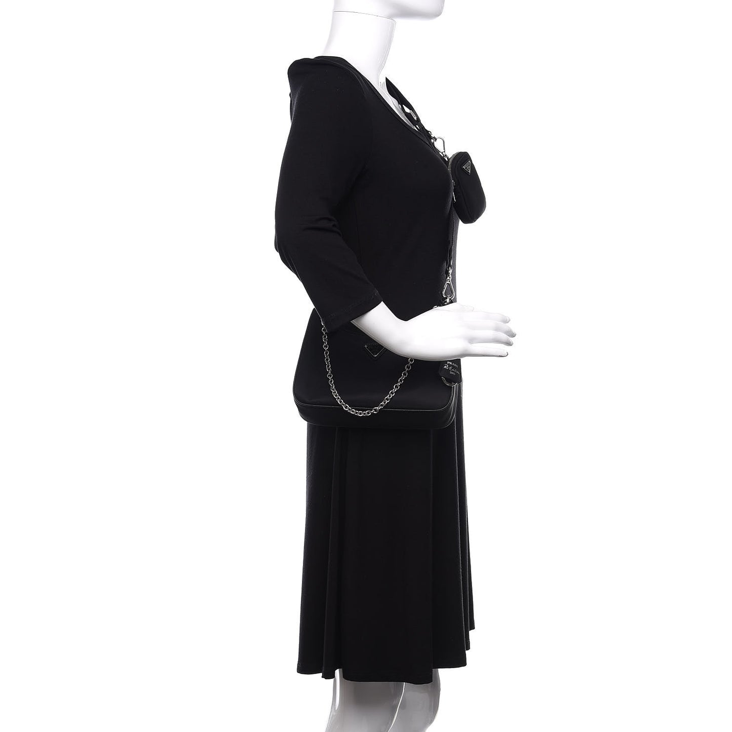 Nylon Re-Edition 2005 Shoulder Bag Black