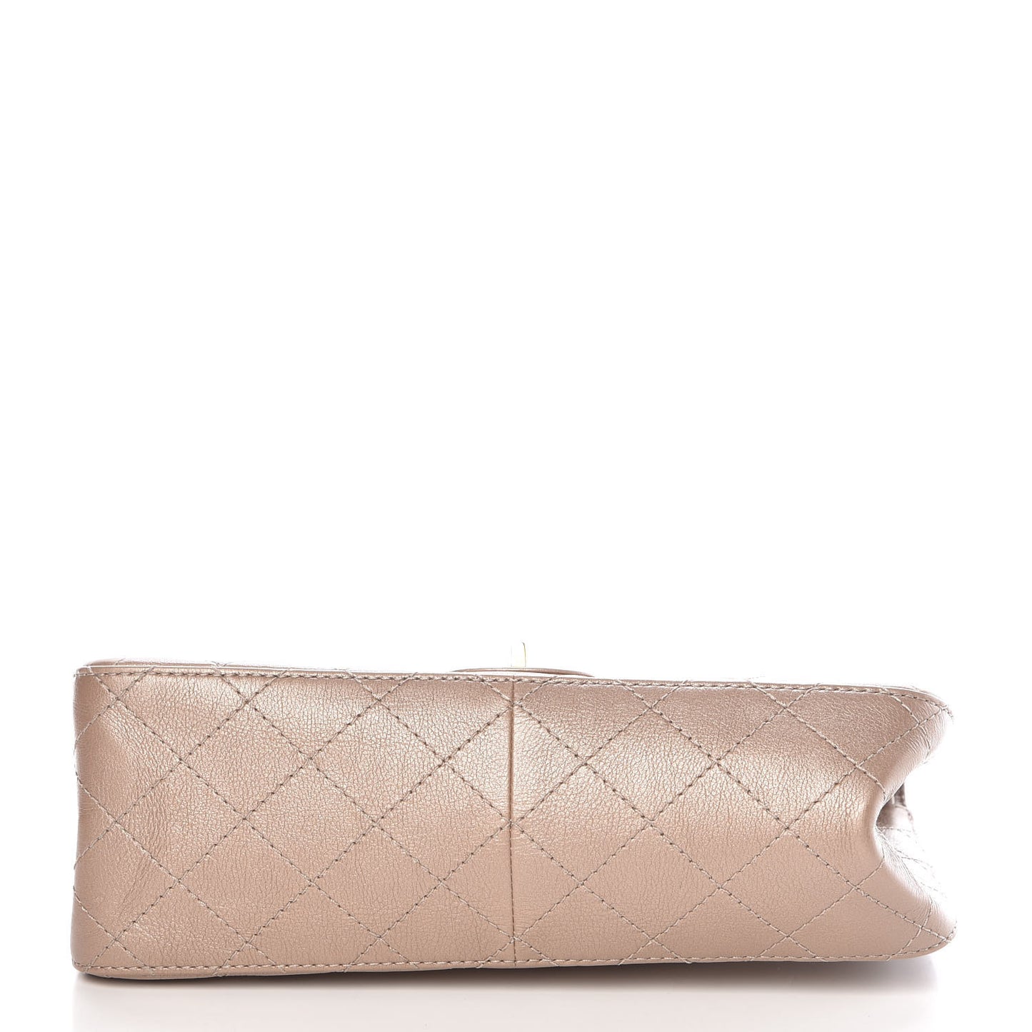 Metallic Calfskin Quilted 2.55 Reissue 226 Flap Gold