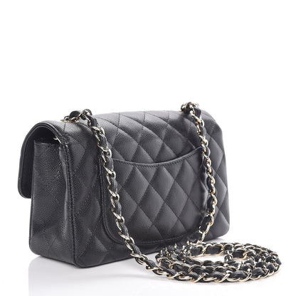 Chanel Caviar Quilted Mini Rectangular Flap Black 3 of 11