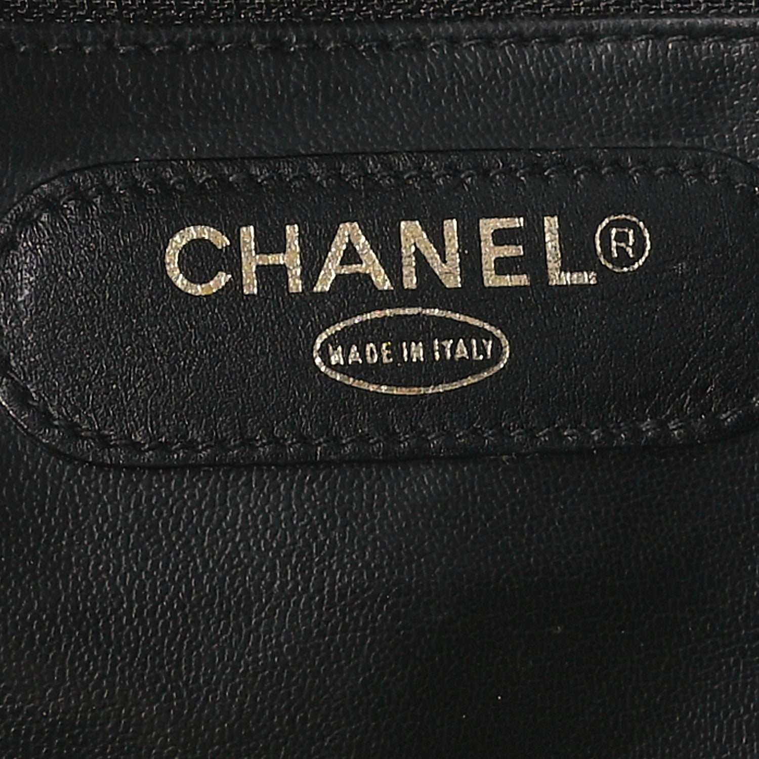 Chanel Calfskin Stitched XL Weekender Black 6 of 13