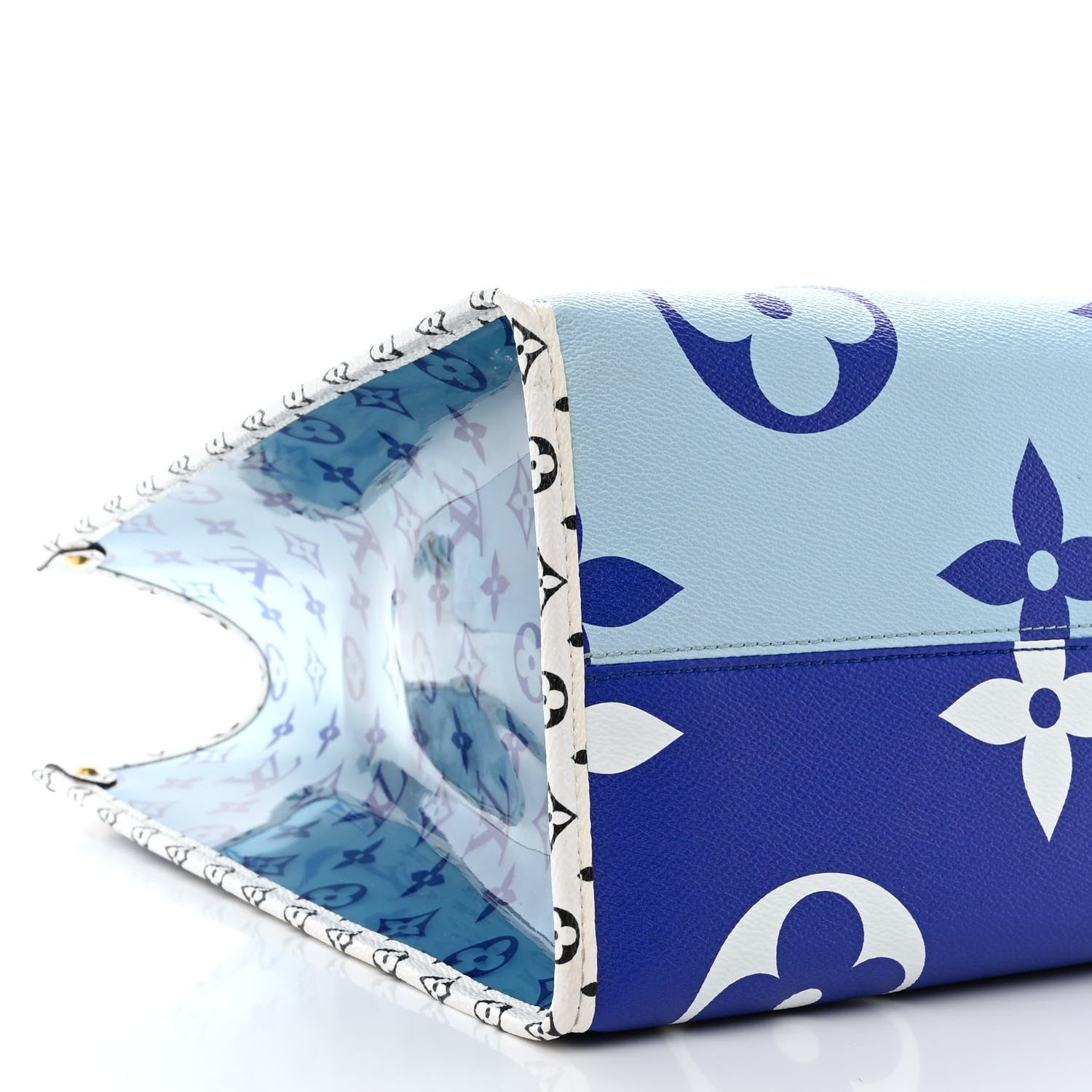 Louis Vuitton Monogram Giant Forte Dei Marmi Onthego Blue 9 of 13