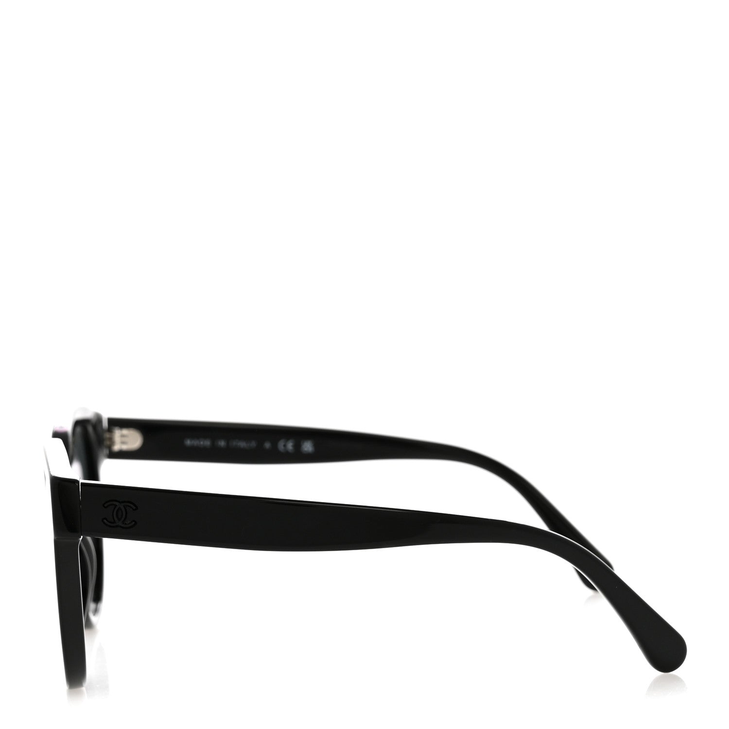 Chanel Acetate CC Butterfly Sunglasses 5414 Black Pink 3 of 8